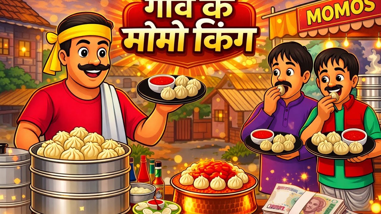 “गांव का मोमो किंग | Hindi kahani | Hindi story | Hindi stories