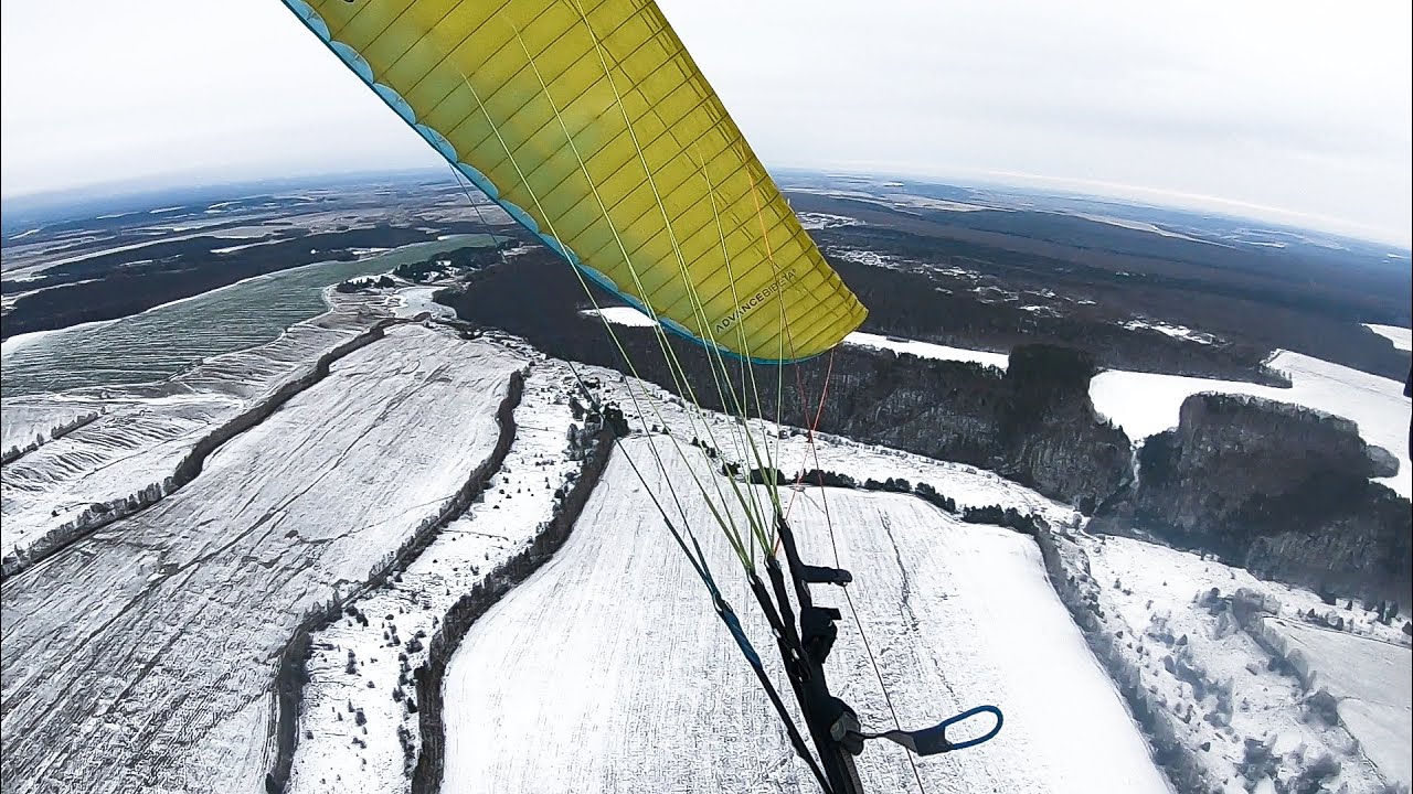 Tandem paragliding - Training Deep-Spiral