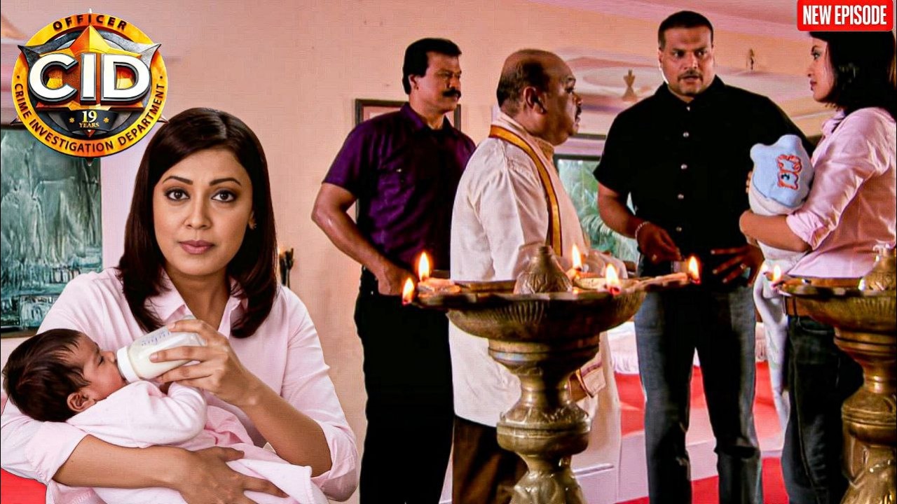 Daya और Shreya ने अपने बच्चे के नामकरण करबाया गुरु जी से || CID | Latest Episode ||