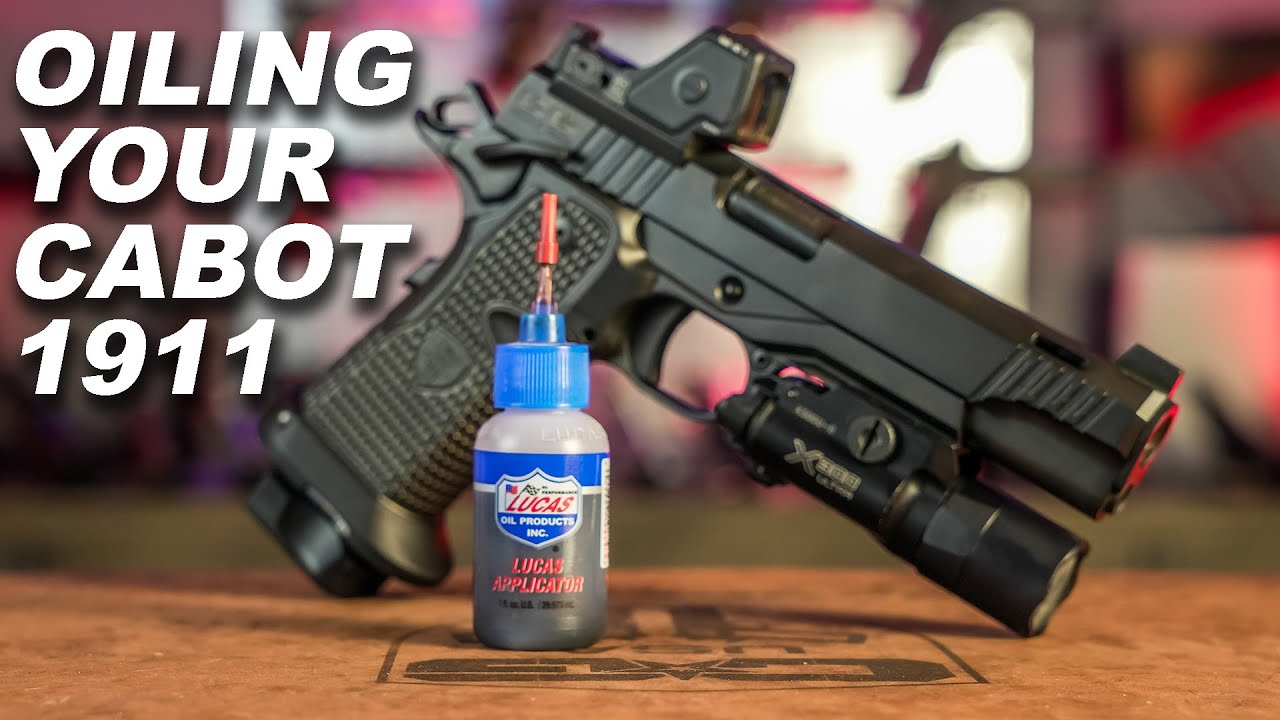 Oiling Your Cabot 1911