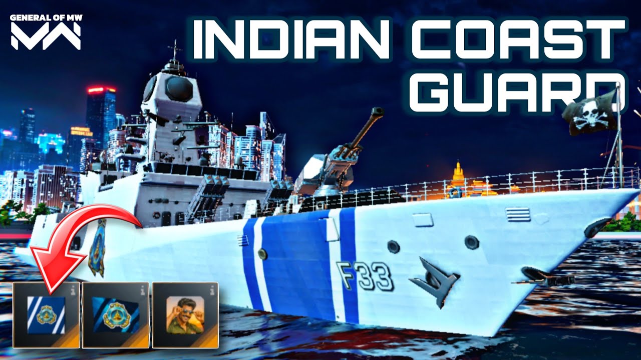 Modern Warships: New INDIAN COAST GUARD Limited Bundle Added 🔥