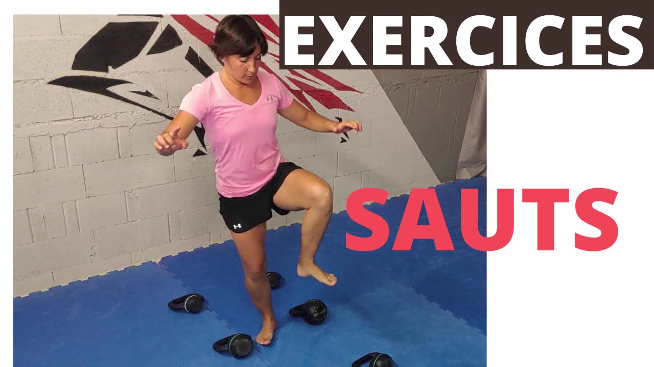EXERCICES POUR TRAVAILLER LES SAUTS par Jessica et Sabrina BUIL