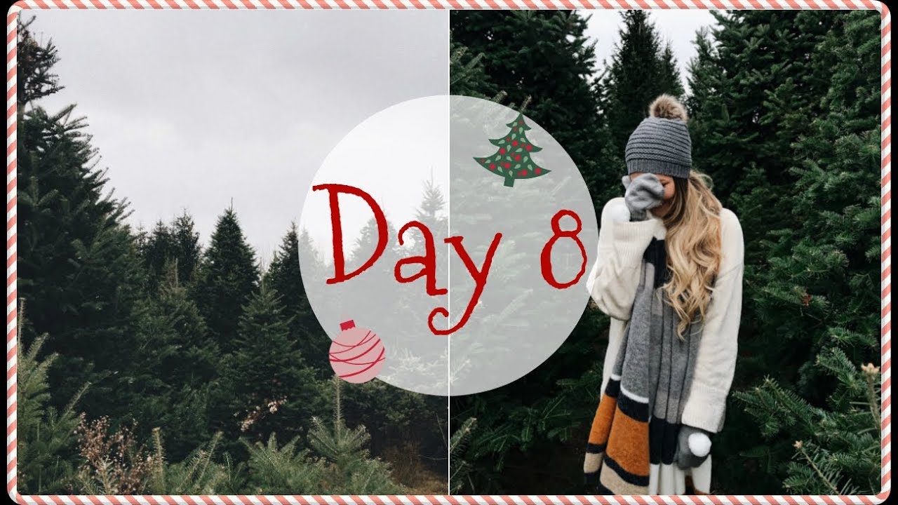VLOGMAS DAY 8 // We Cut Down Our Own Christmas Tree!
