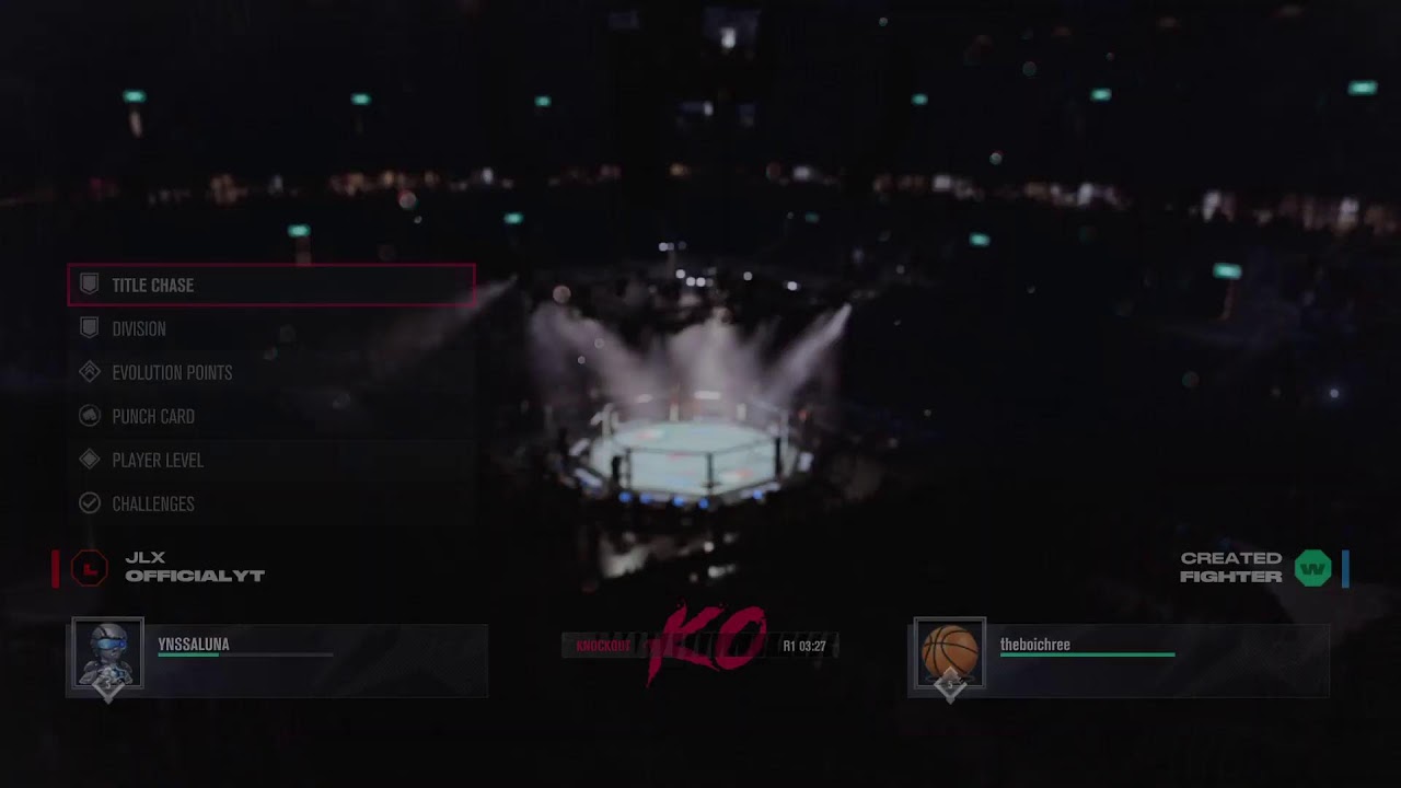 UFC 5:STREAKING On ONLINE CAREER-RANKED
