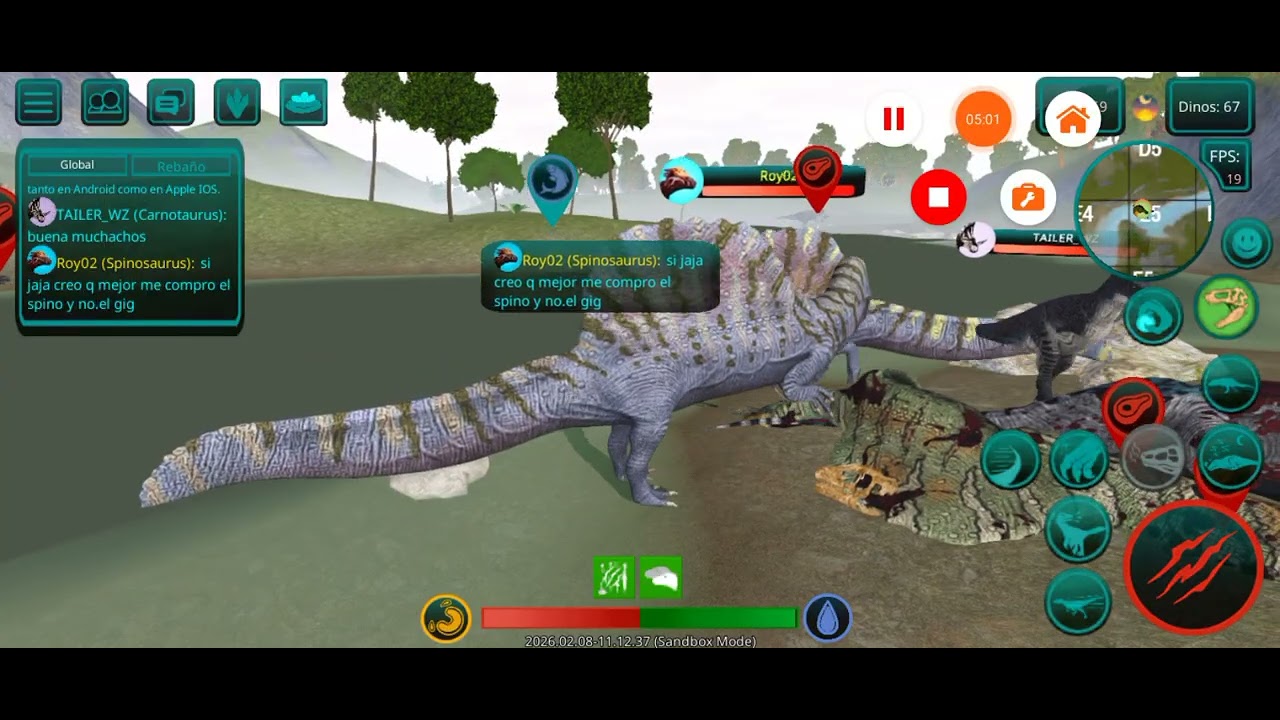 🔴Sobrevivo con el spinosaurus en tci🔴🦖🦕