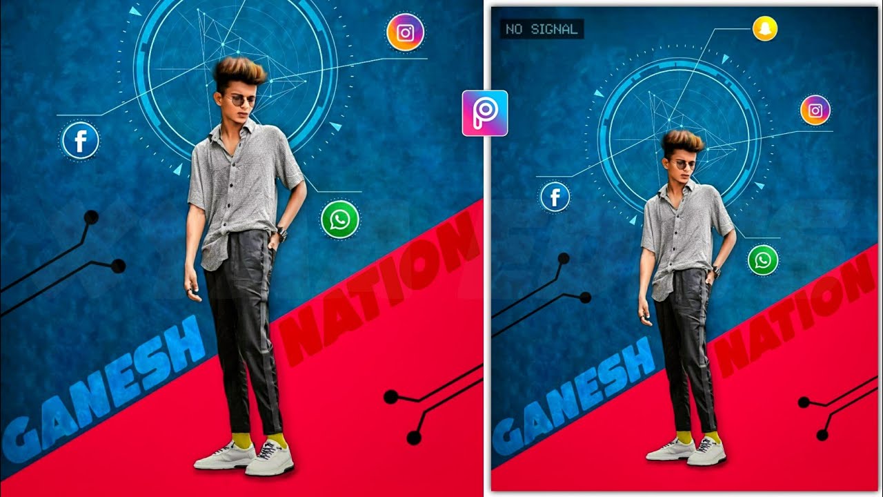 Creative Name Text Photo Editing || Picsart Editing New Style - Xyaa Edits🔥