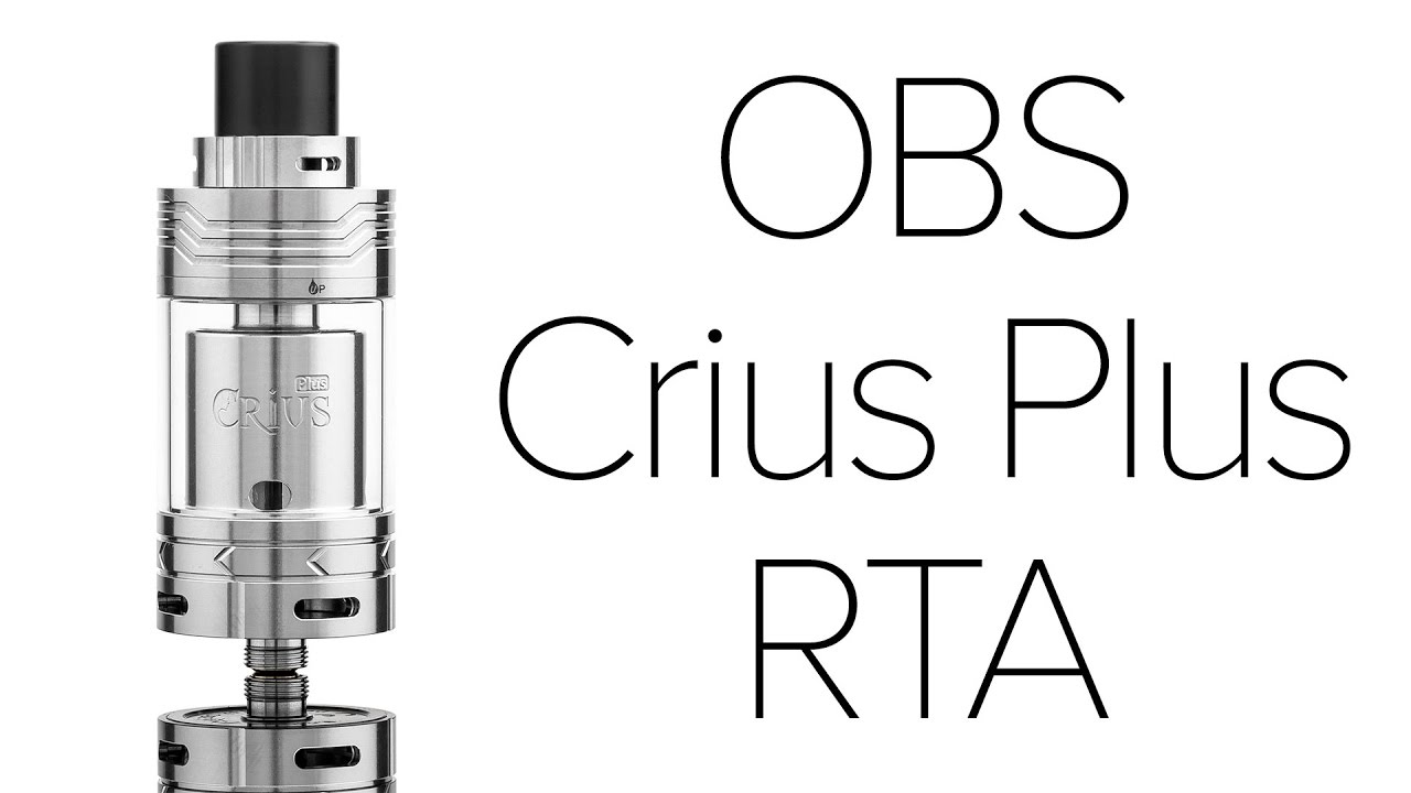 OBS Crius Plus RTA - очень классный бак (localbuy.ru)