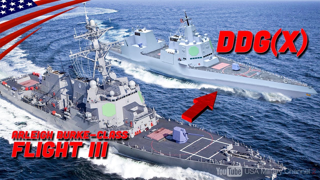 速報【次世代イージス艦DDG(X)初公開】&最新アーレイバーク級駆逐艦フライトⅢとは？/アメリカ海軍