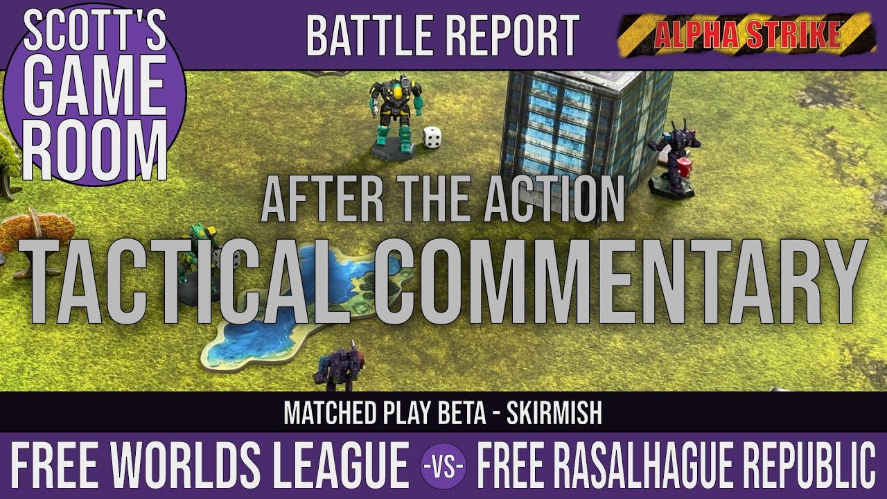 Tactical Commentary: Alpha Strike Free Worlds League vs Free Rasalhague Republic
