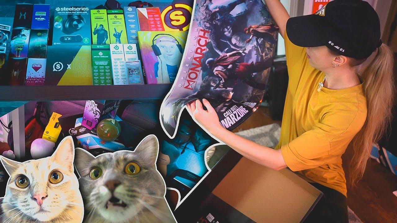 CLEAN MY TECH CLOSET WITH ME! ft. My Cats 🐱 (FULL VID IN DESCRIPTION)