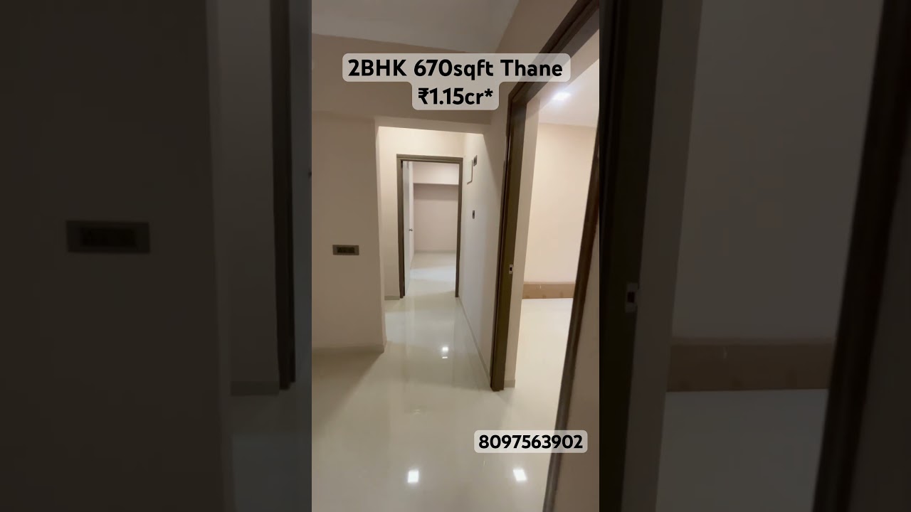 2 BHK flat in Thane under 1.15cr | Possesion December 2025 #thane #2bhk #apartment #property #home