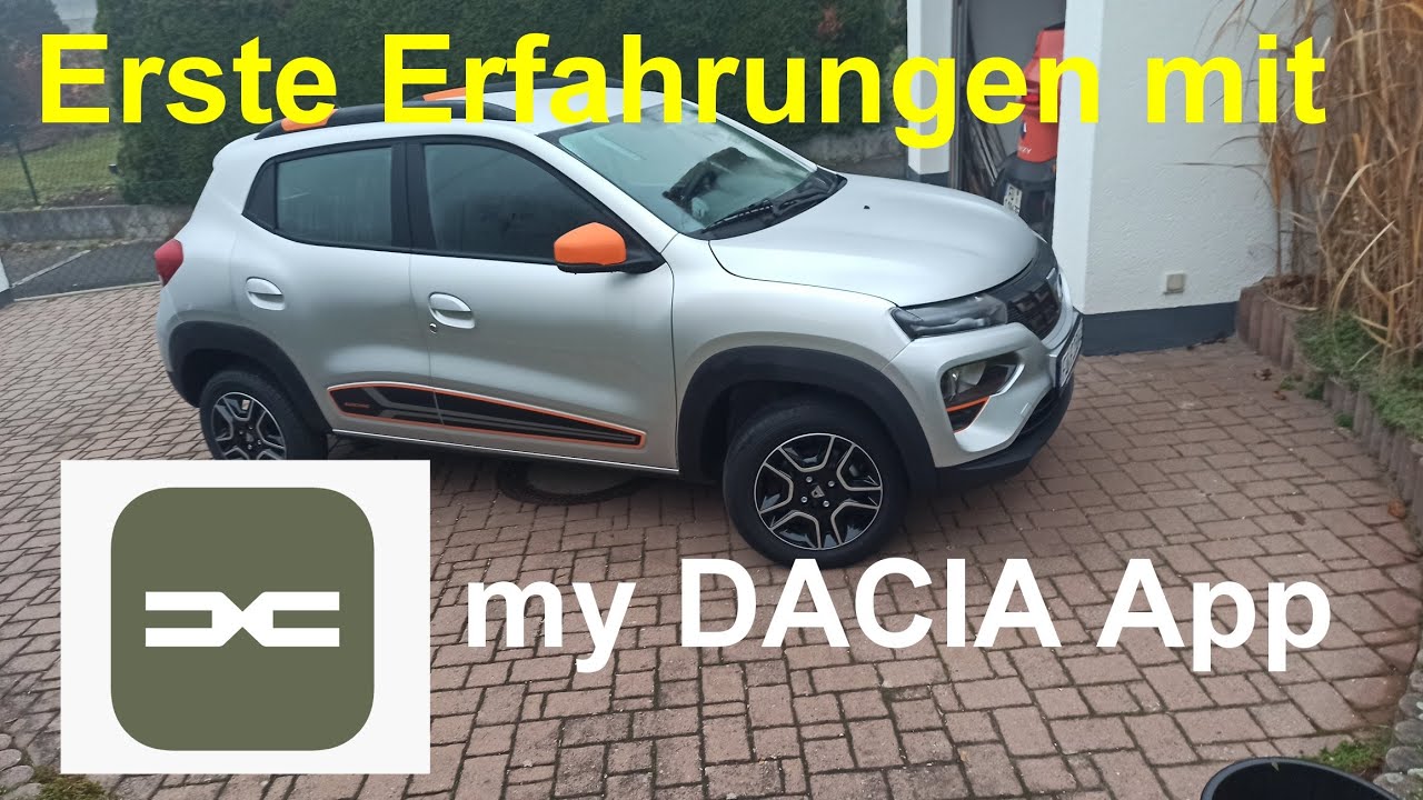 Spring my Dacia App Erste Erfahrungen