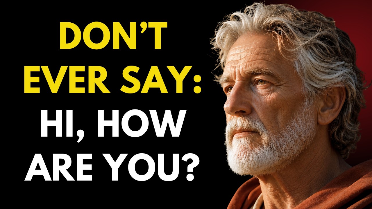 JUST SAY THESE 7 WORDS AND YOU’LL ATTRACT ANYONE | Stoicism
