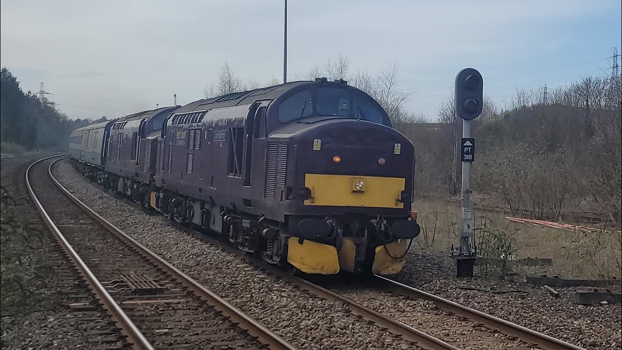 Trains at PTA, BNF and NTH including 153385 and the Heart Of Wales Explorer (37676+37668) (29/3/25)