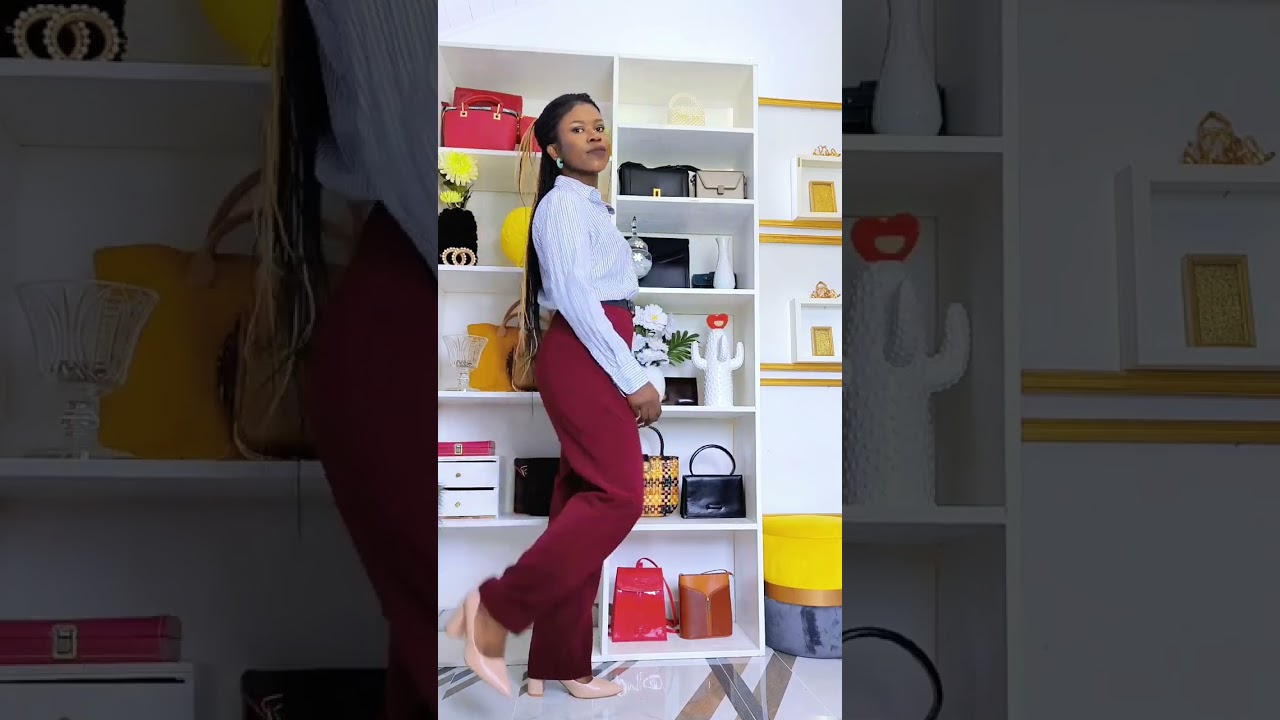 You need these high waisted pants in your collection 