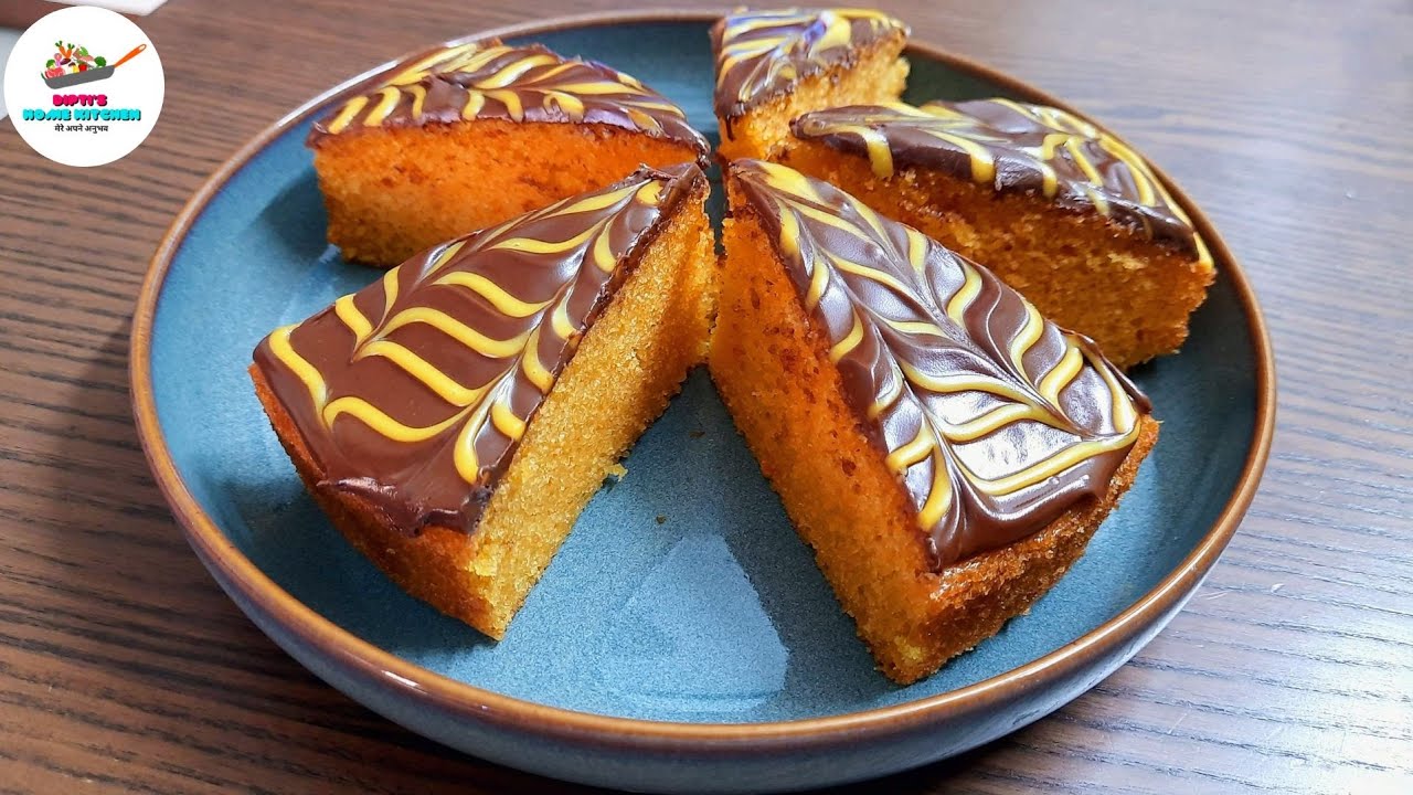 Orange chocolate Cake Recipe | No egg Cake recipe | Citrus Bliss Chocolate Cake with Nutella