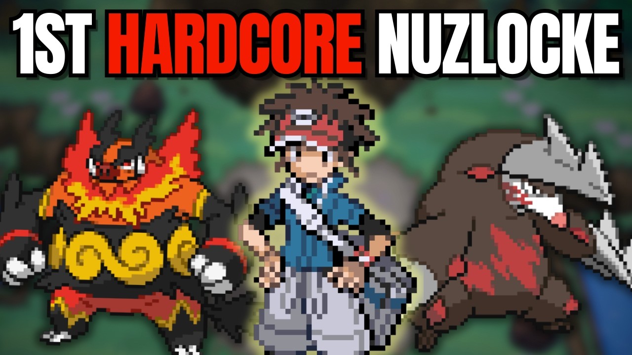 Pok&eacute;mon Black 2 стал УЖАСНЫМ первым хардкорным Nuzlocke...