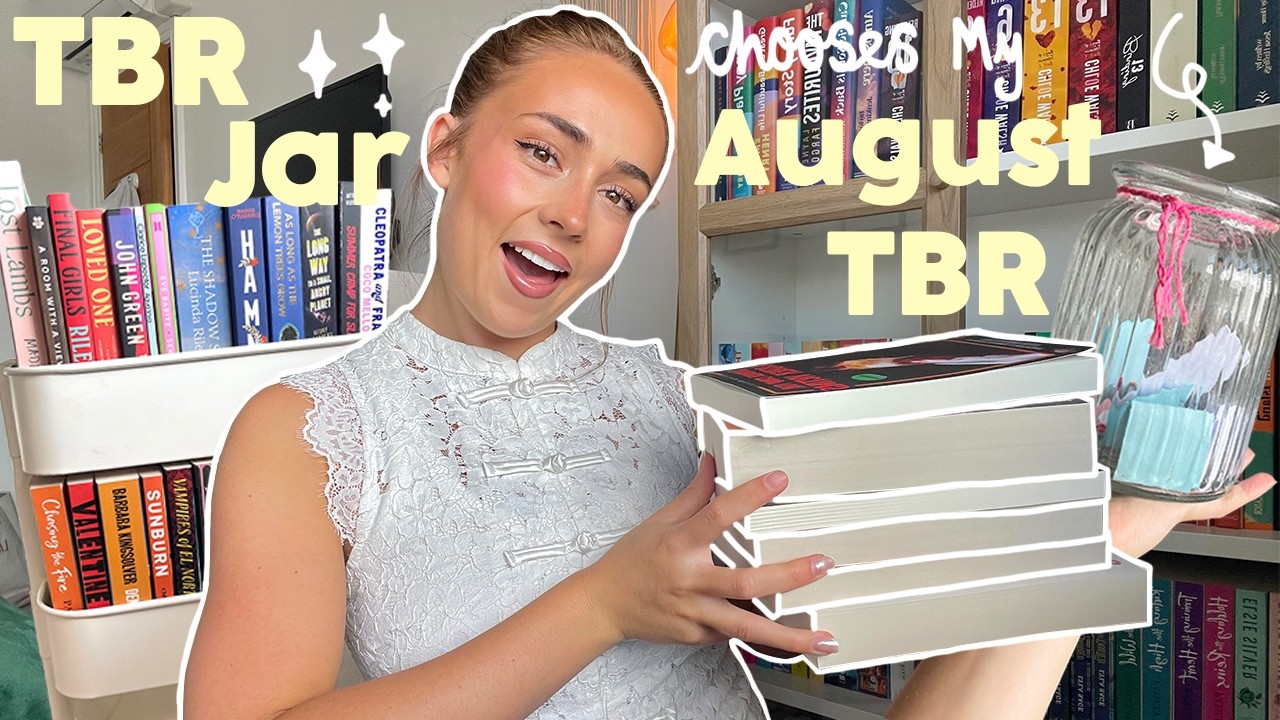 В моей банке для непрочитанных книг (TBR JAR) собраны мои книги для чтения на август! ☕️💌