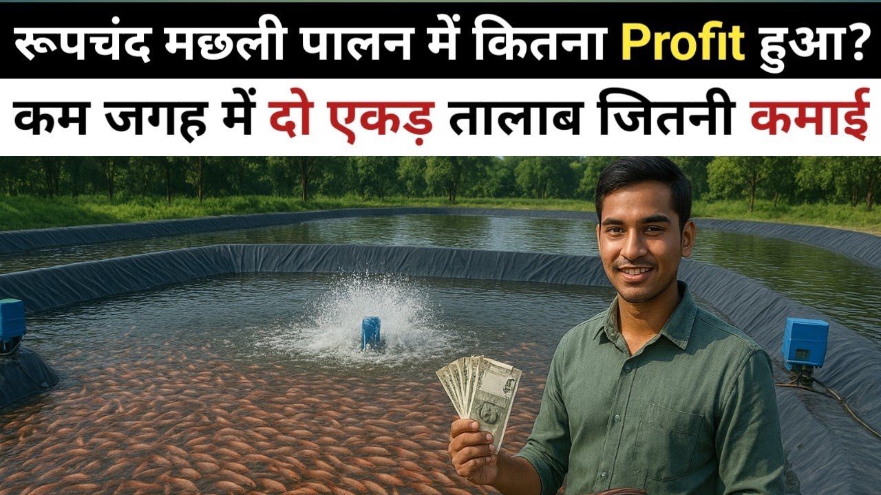 रूपचंद मछली पालन के Profit - Loss का पूरा हिसाब l Pond Liner Fish farming l Roopchanda Fish Farming