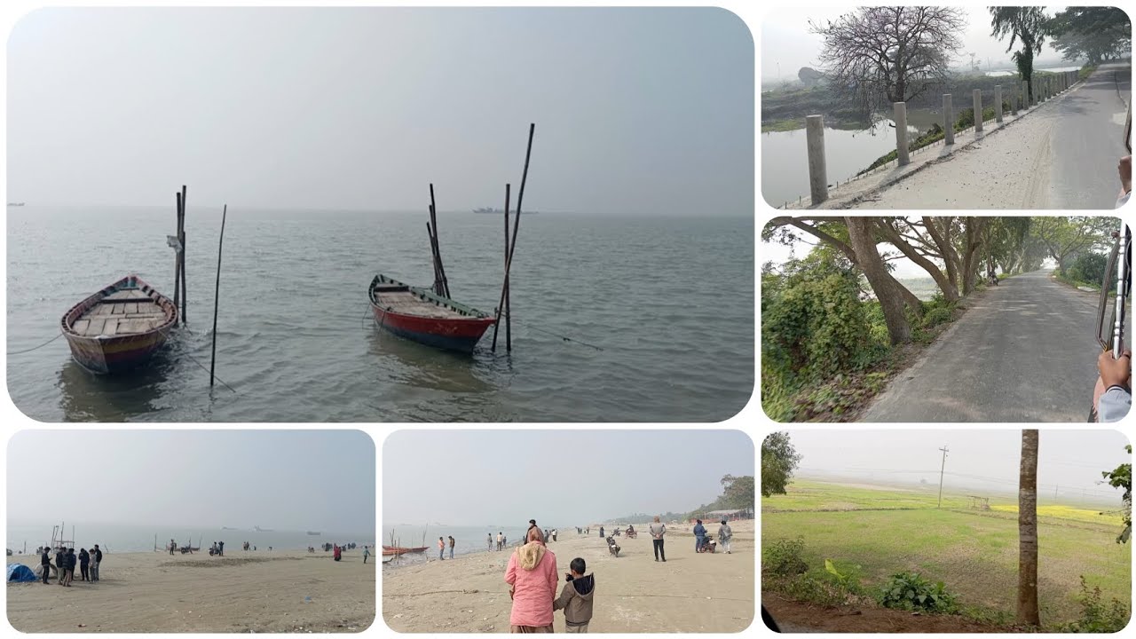 মাল পাঠাতে গিয়ে মিললো পদ্মা নদীর সৌন্দর্য||ডাকবাংলো🌷🌷🌷