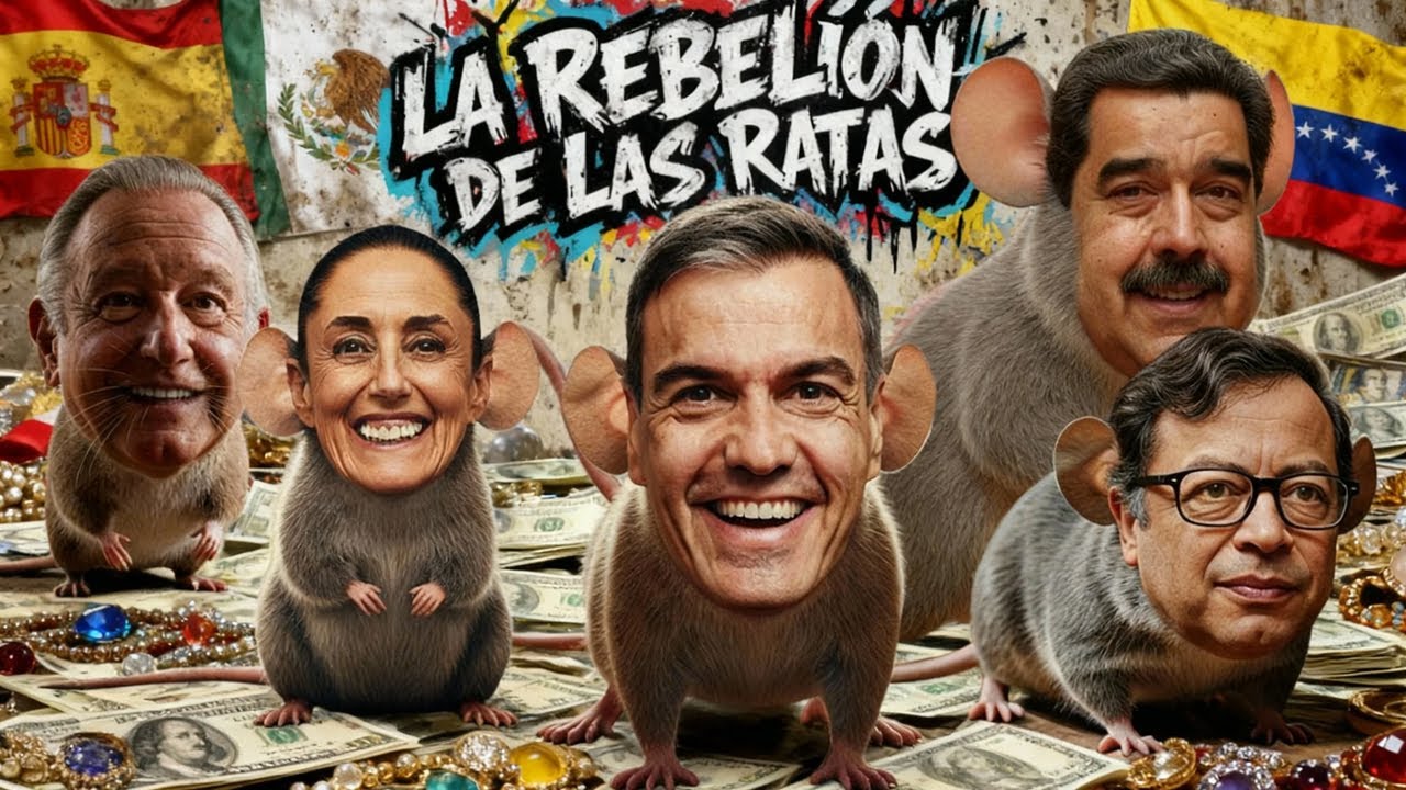 La Rebeli&oacute;n de las Ratas | Tiradera a Sheinbaum, AMLO, Petro, S&aacute;nchez y Maduro y a toda la izquierda