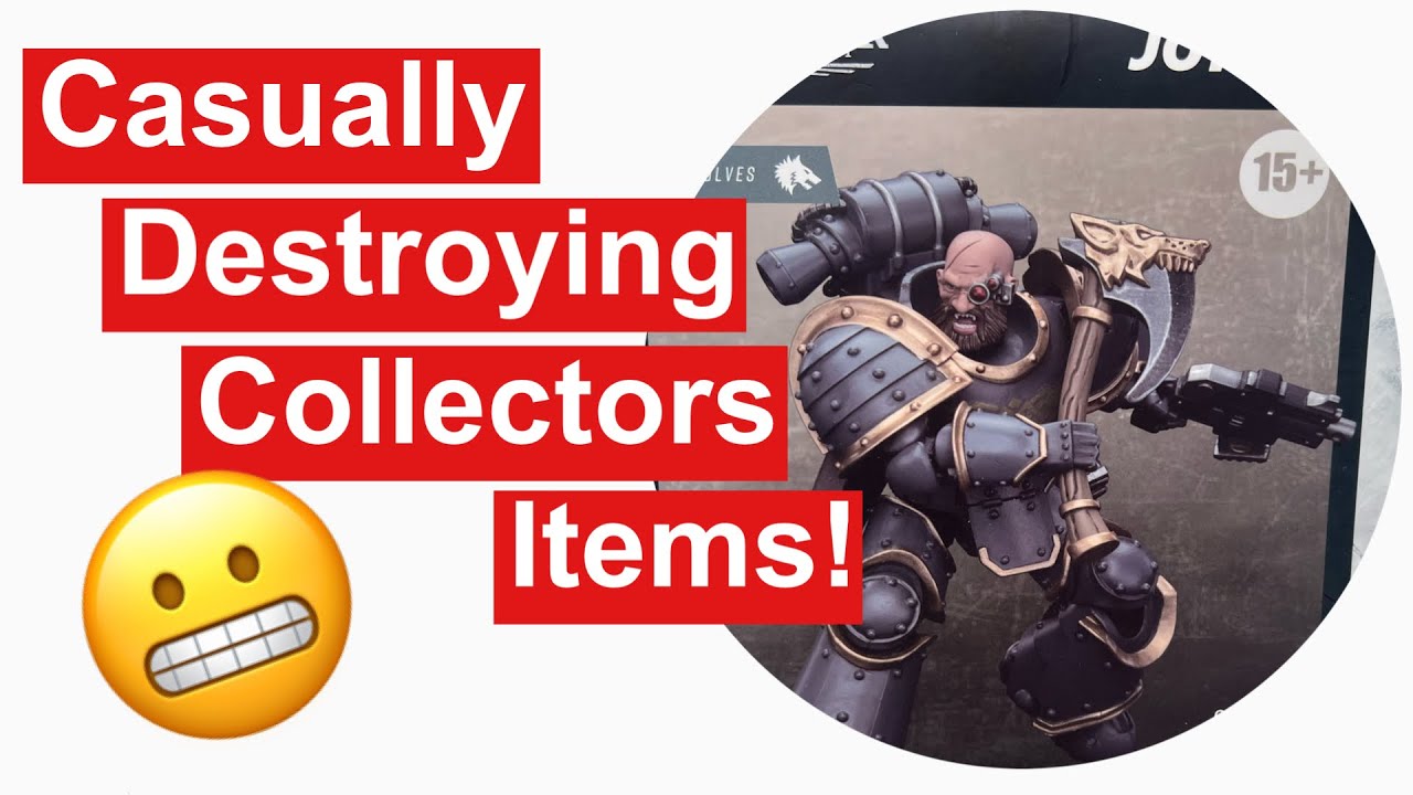 Превращаем фигурки JoyToy в потрясающие элементы ландшафта для Warhammer 40k!