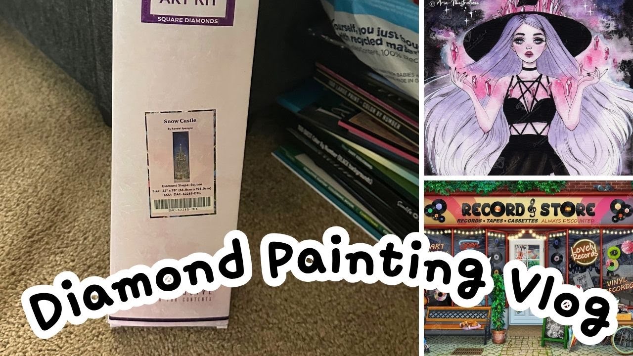 rambles, new releases, and MORE RAMBLES | diamond painting vlog #78!