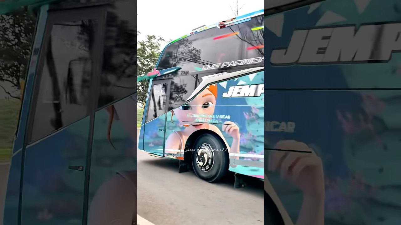 Ibu Hiu - Mode Transparan Bus Jempol Trans #shorts