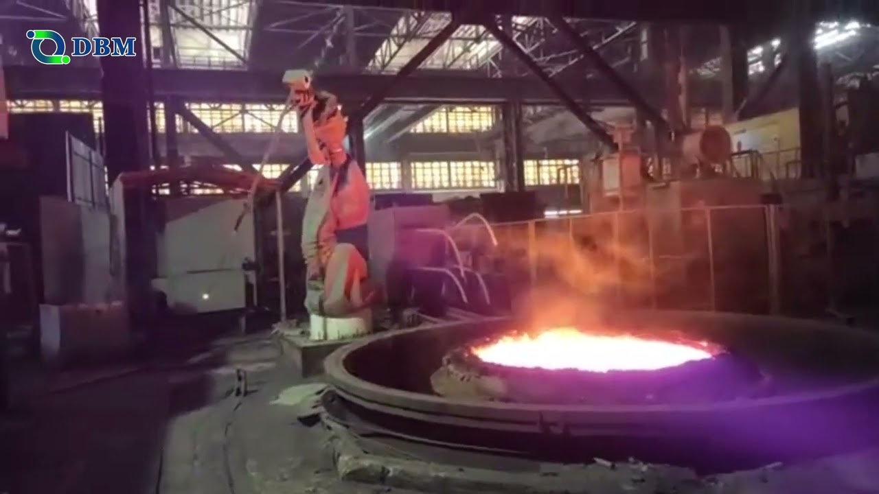 Molten Steel Temperature Measuring & Sampling Robot for (ladle / converter / LF / EAF / tundish)