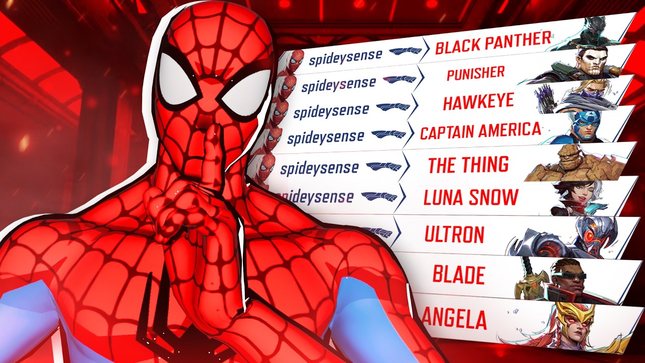 Silencing enemies with pure domination with Spider-Man | Marvel Rivals