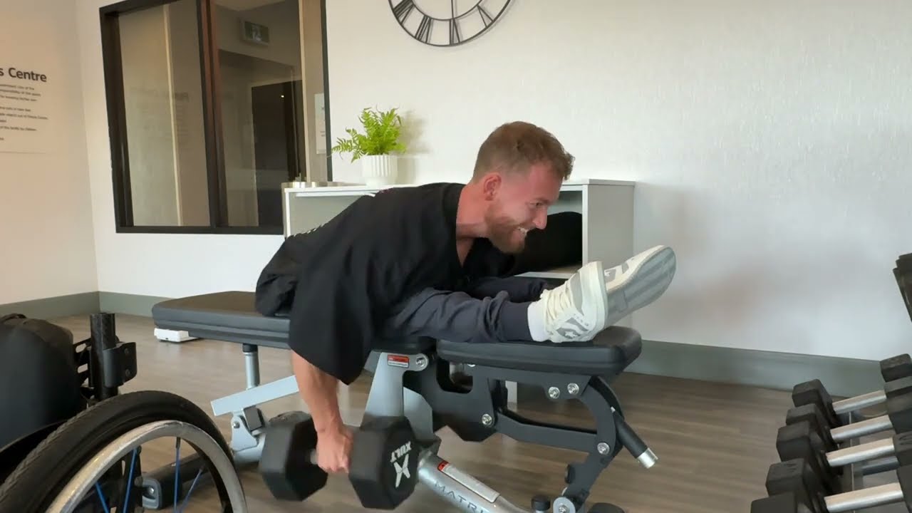 Pre-Competition Workout 2/2: Toronto Pro Supershow Wheelchair Bodybuilding