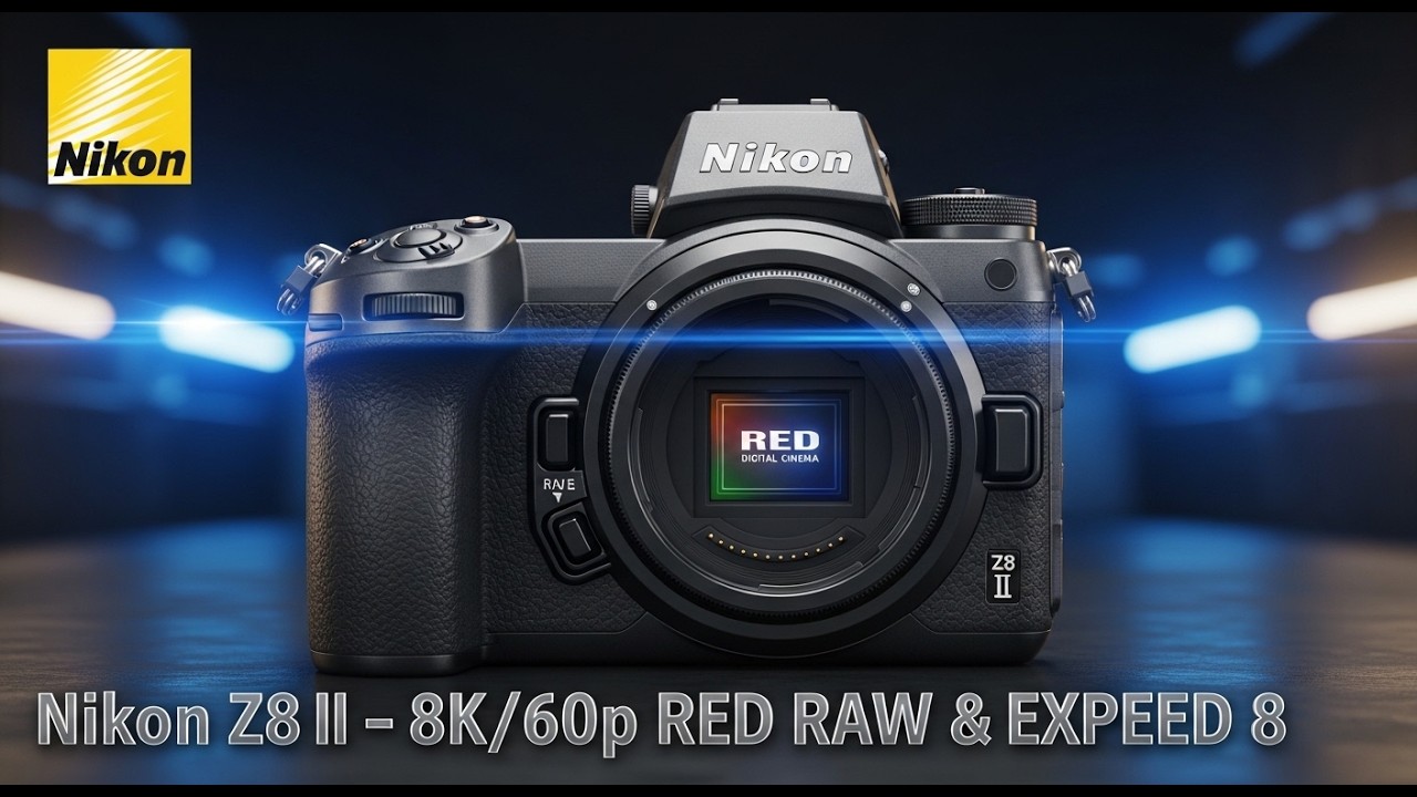 Утечка информации о Nikon Z8 II: 8K/60p RED RAW и Expeed 8.