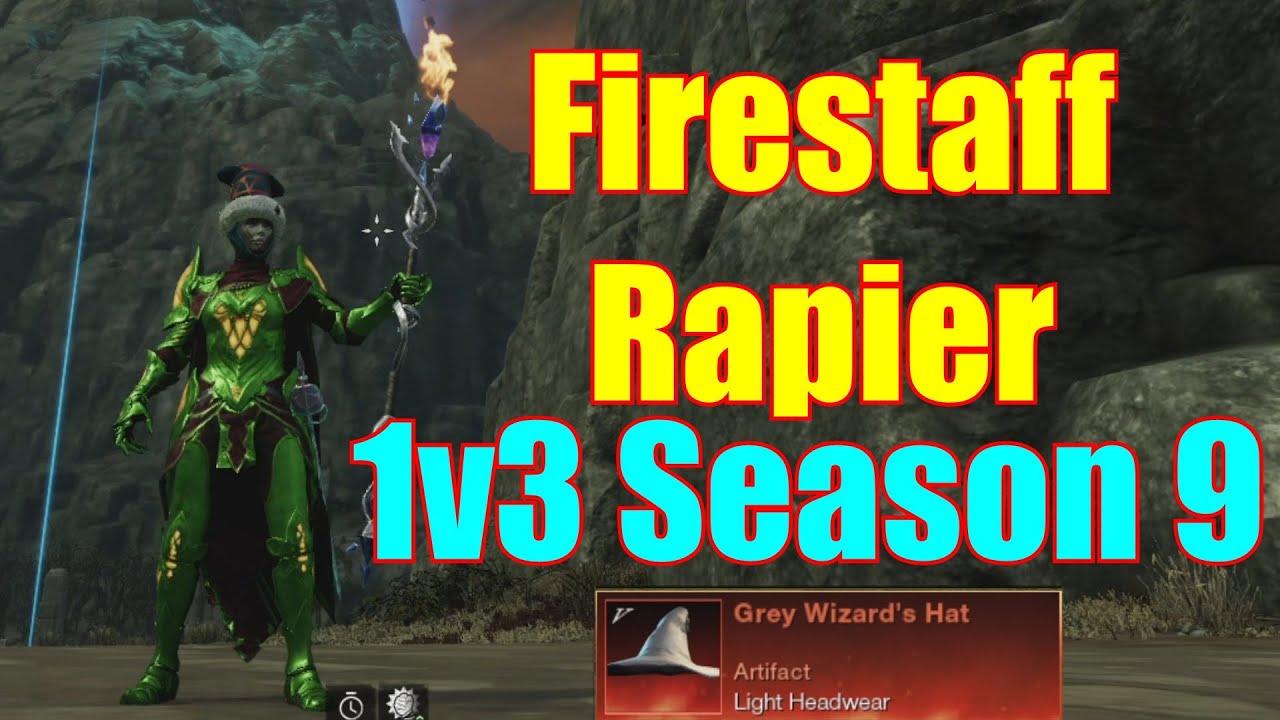 1v3 With the Worst Artifact – New World Season 9: Grey Wizard Hat