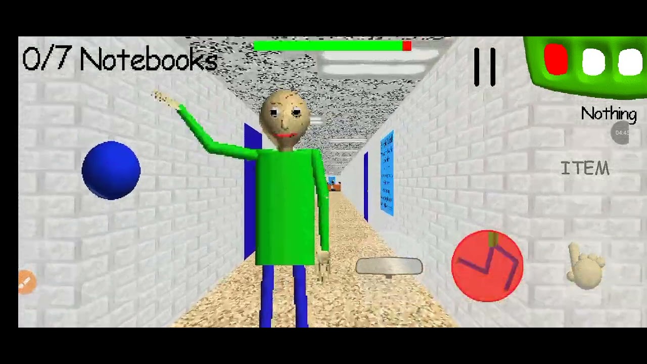 O QUE É ISSO?! Baldi's basics #1