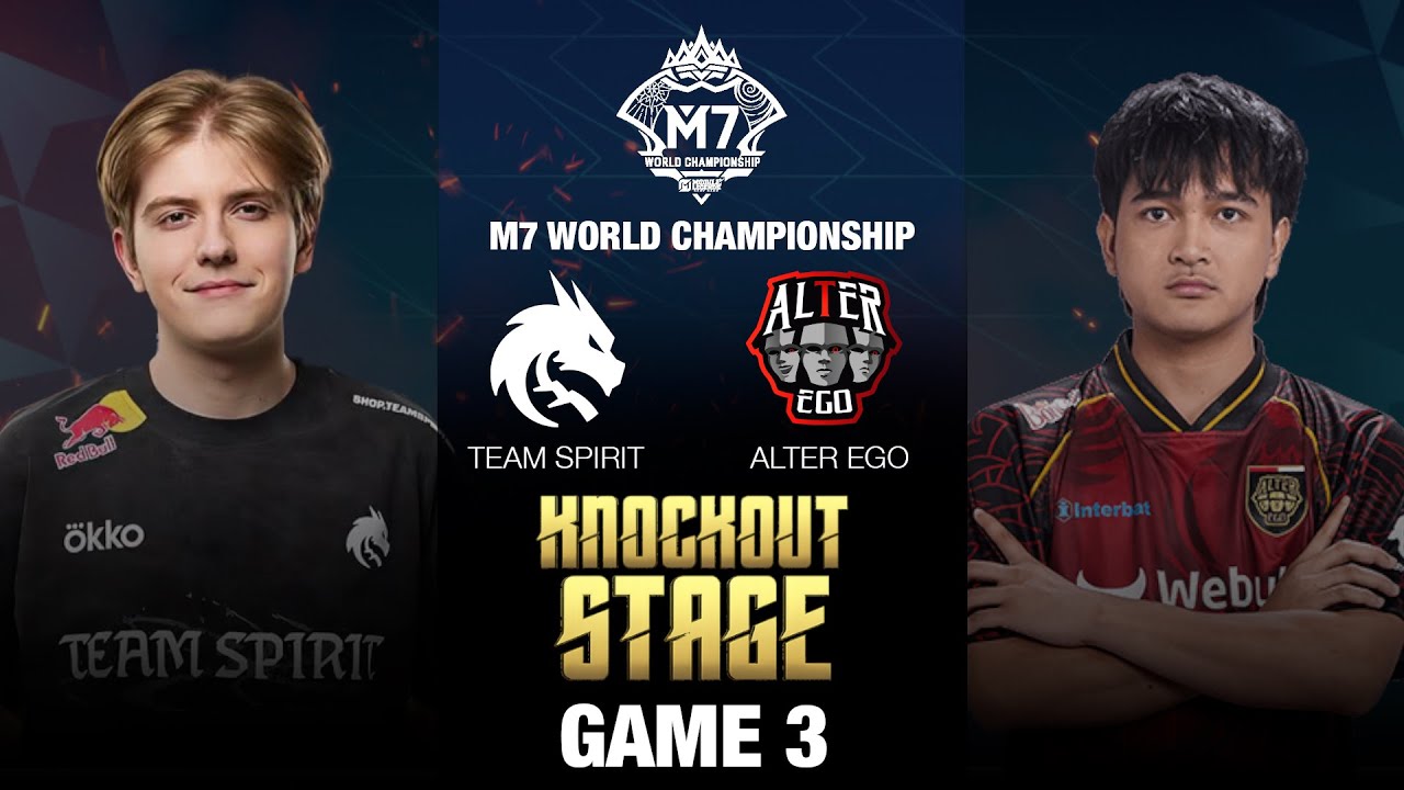 (ID) Day 4 | M7 Knockout Stage | TEAM SPIRIT vs ALTER EGO | Game 3