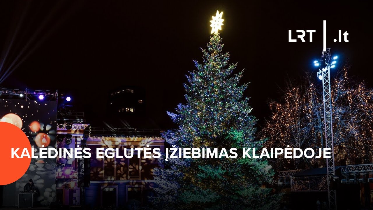 Kalėdinės eglutės įžiebimas Klaipėdoje | 2025-11-29