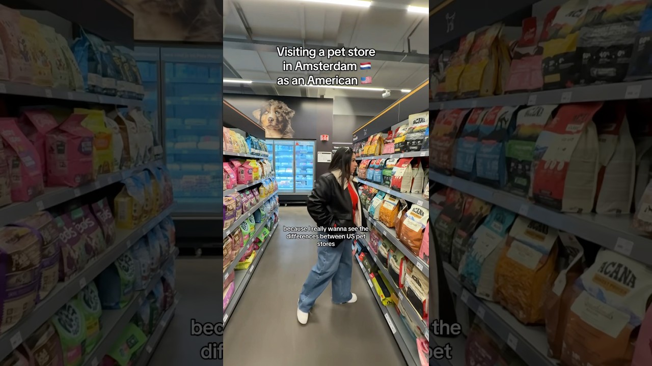 U.S. pet stores vs European (Netherlands) pet store!