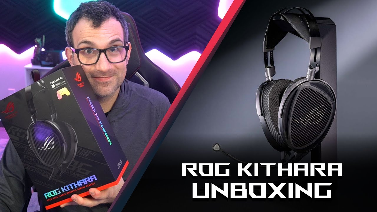 The gaming headset for audiophiles! ROG Kithara unboxing