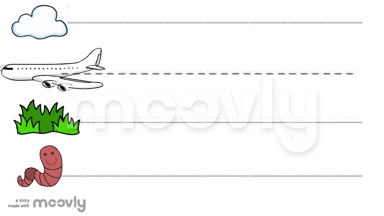 Introduction to FUN phonics writing lines