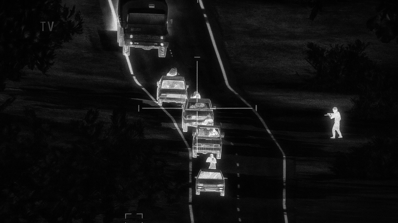 AH-64D Apache Helicopter Destroys Insurgent Convoy in Seconds