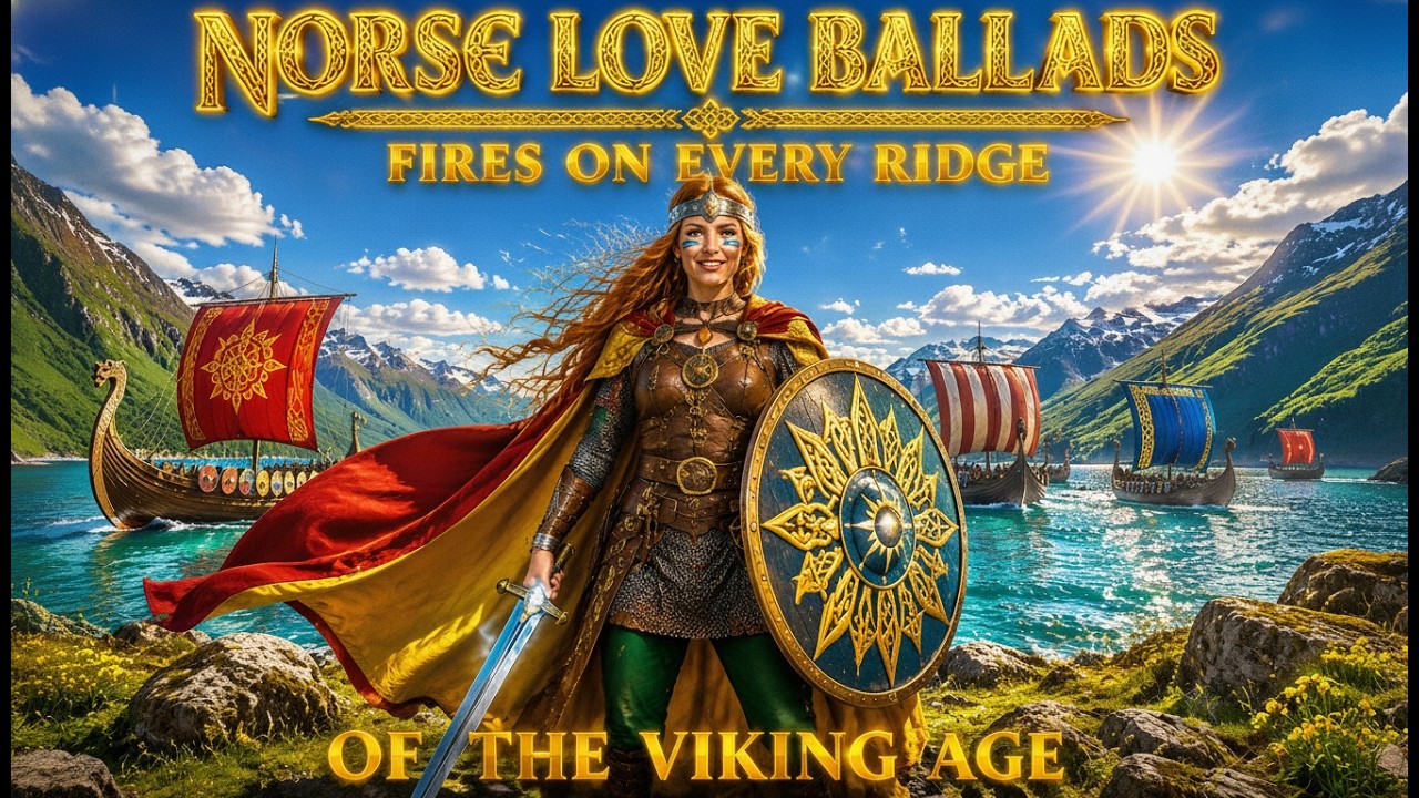 FIRES ON EVERY RIDGE | Full Viking Ballad Album |Norse Love Songs | Epic Medieval Music