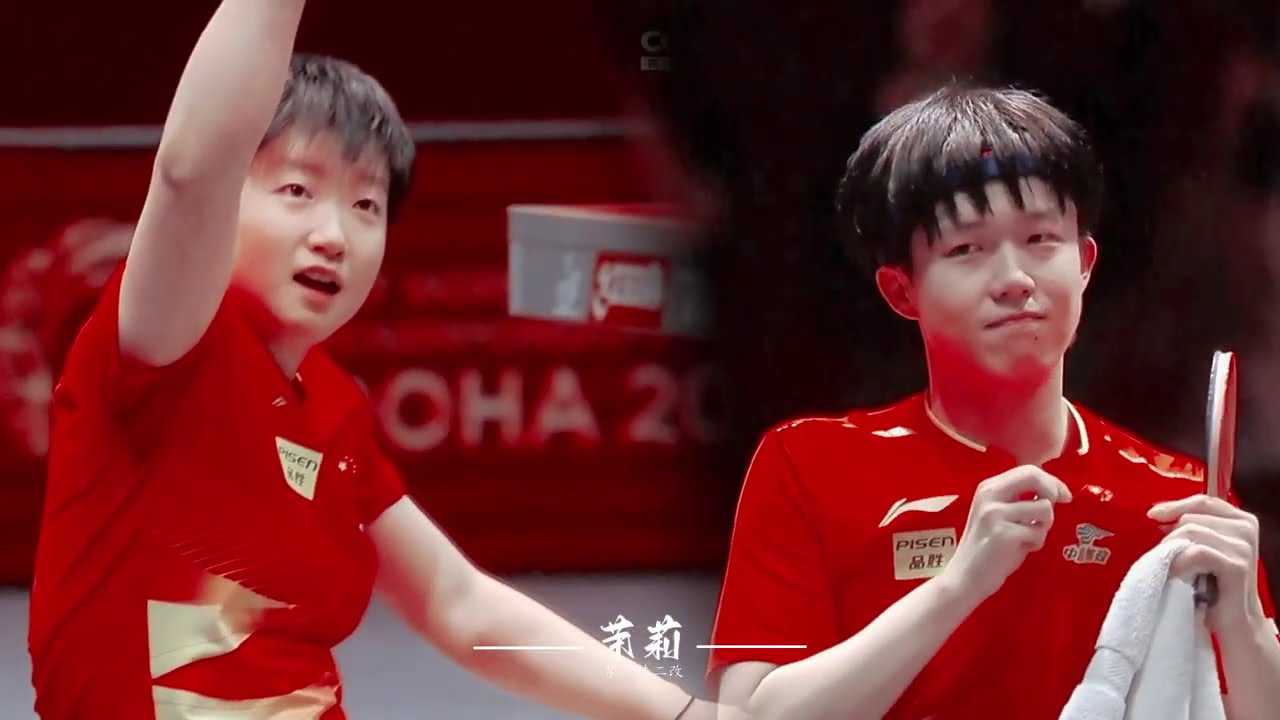 Vương Sở Khâm • Tôn Dĩnh Sa (王楚钦• 孙颖莎) | 🦈🦁Tương lai tươi đẹp ở phía trước chúng ta cùng nhau nỗ lực