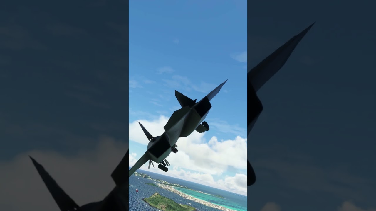 Landing the DARK STAR from Top Gun Maverick