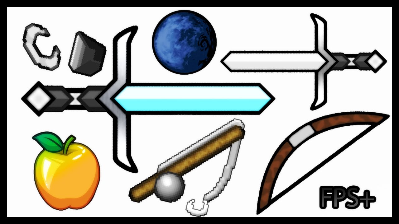 MINECRAFT PVP TEXTURE PACK - MILKGOONS PACK FPS+ 1.7.X/1.8.X