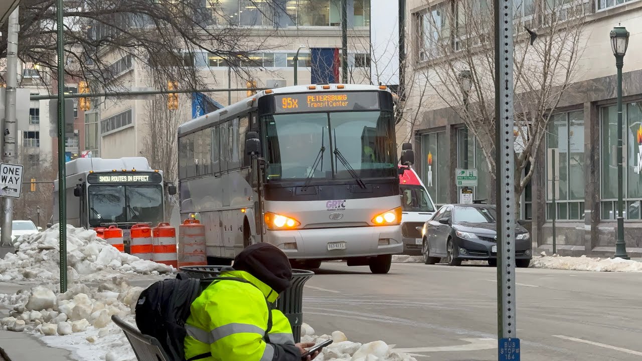Greater Richmond Transit Company (GRTC) 2011 MCI D4500CT Commuter Coach 1508 on Route 95x Express