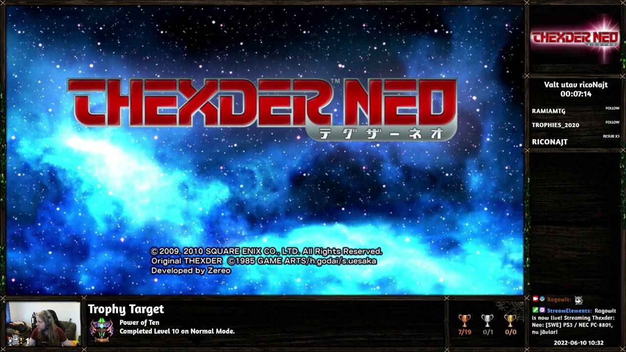 Thexder Neo ~ [100% Trophy Gameplay, PS3, Part 1]