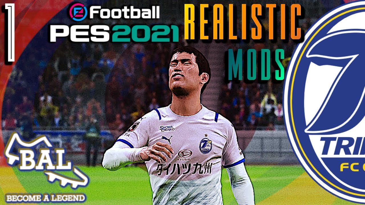 PES2021 Modded Become A Legend - Episode 1: FASTEST WONDERKID IN JAPAN!!!!