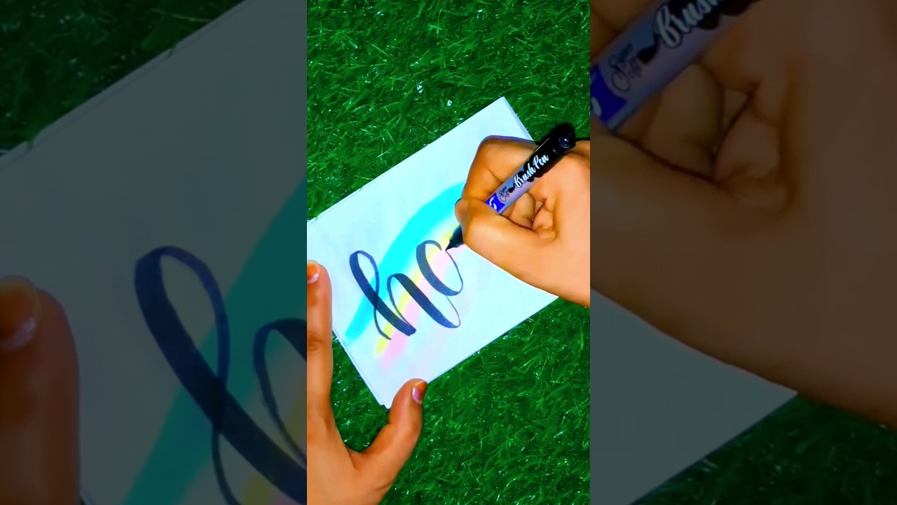 Hope |quote calligraphy |handlettering | satisfying creative art 