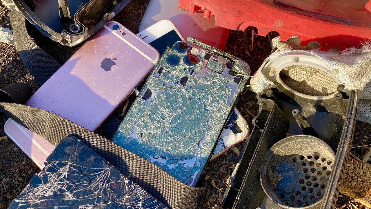 Restoring Destroyed abandoned Phone - Restoration Very old Phone