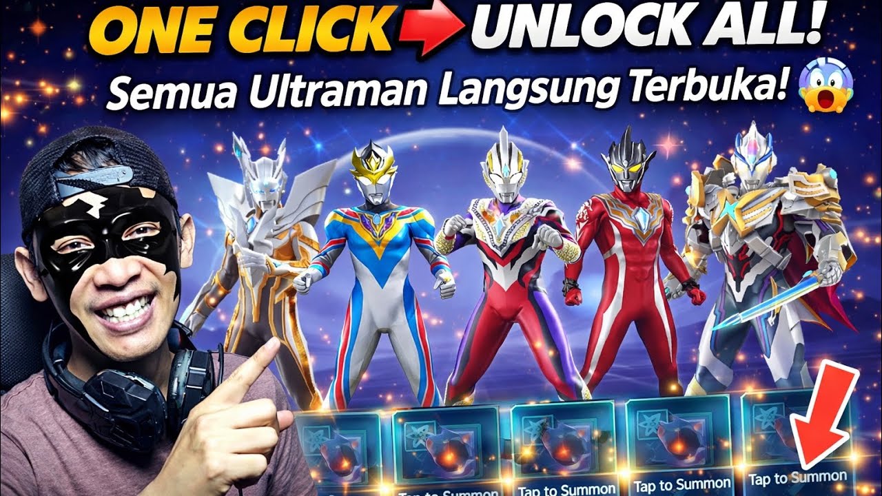 ONE CLICK UNLOCK ALL?! All Ultraman Instantly Unlocked! 😱 Ultraman Legend Of Heroes Global
